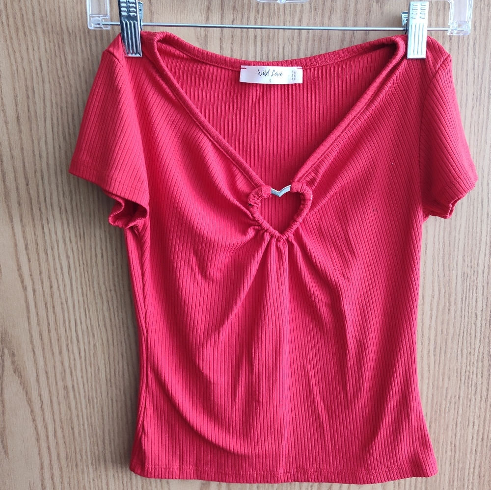 Red Junior Top